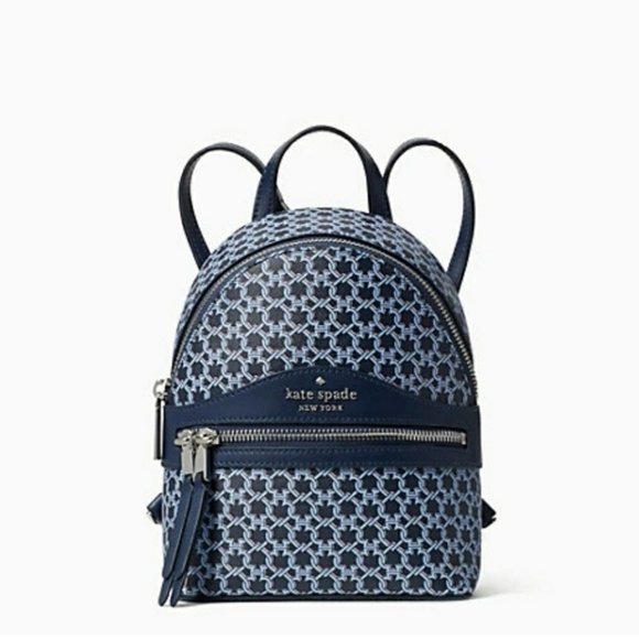 KATE Spade Mini Convertible Backpack blue NWT
